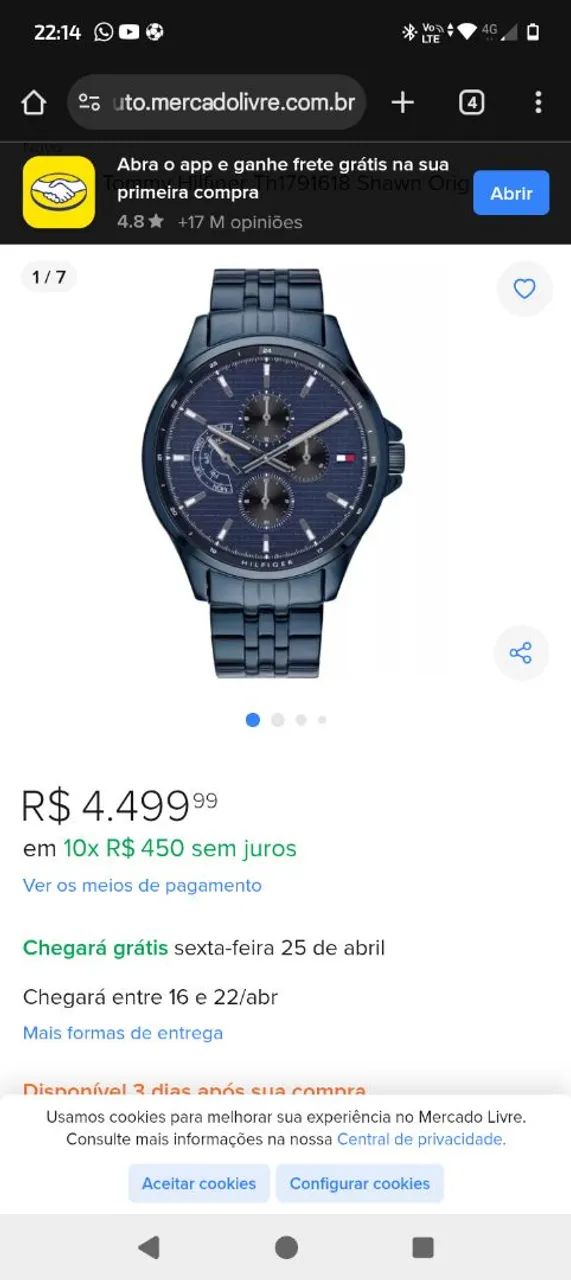 Relógio top oportunidade  - Foto 4