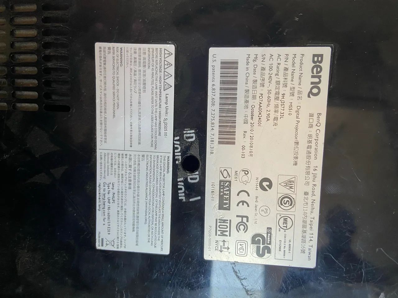 Projetor BenQ MS510 - Foto 2