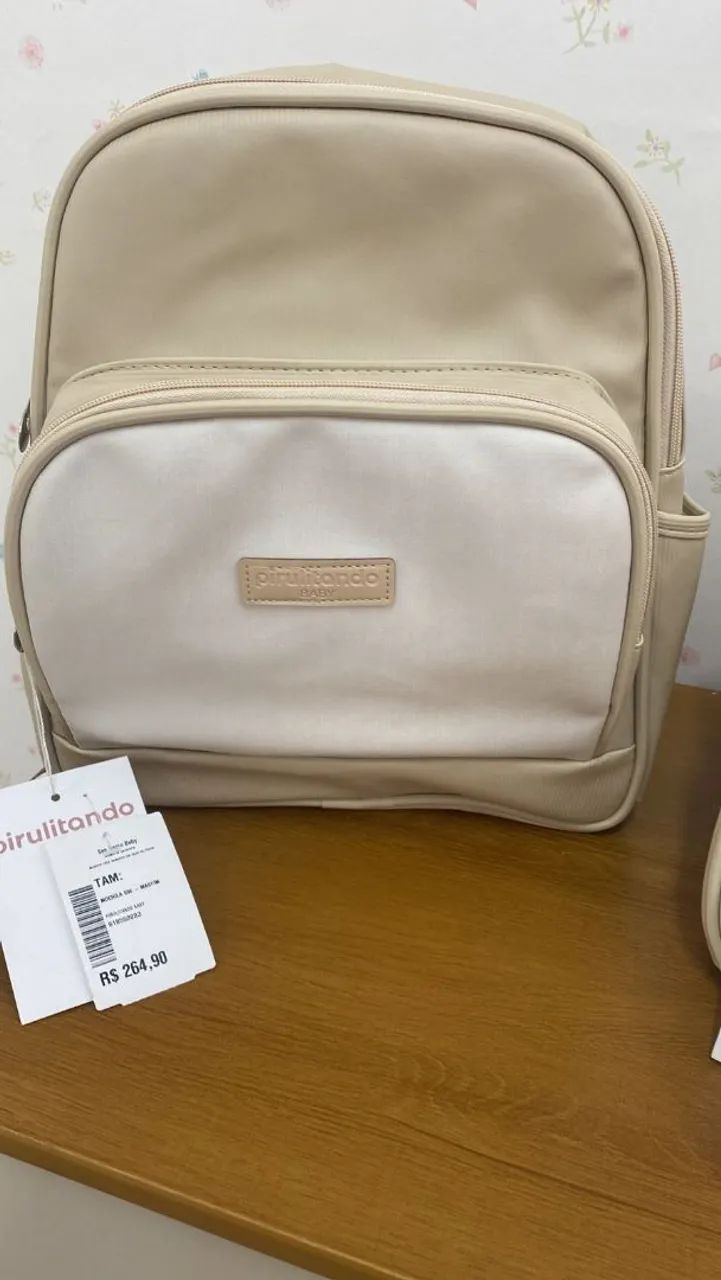 Bolsa de Maternidade G + Mochila - Pirulitando - Foto 2