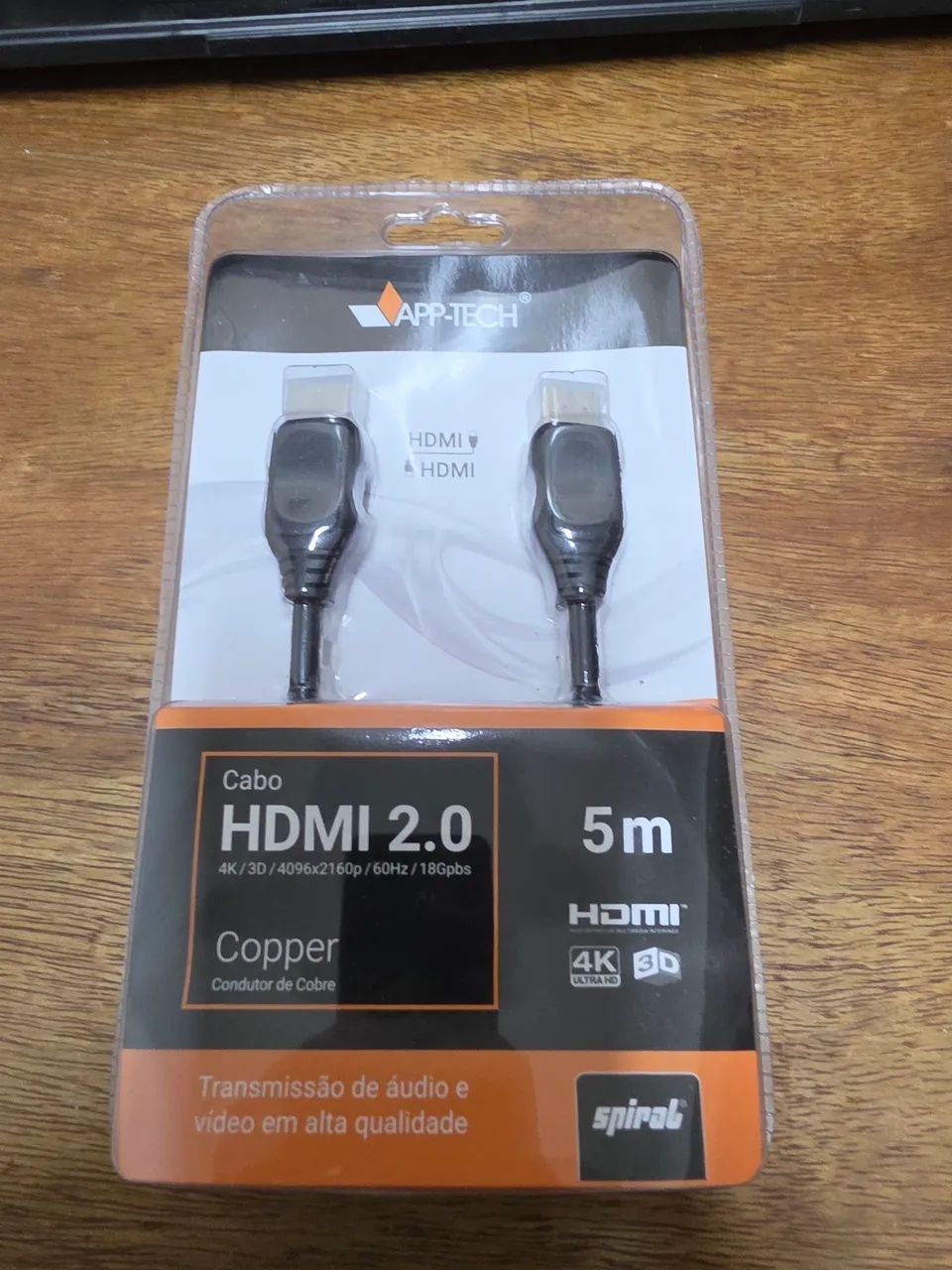 Cabo HDMI 2.0 5 metros - Foto 3