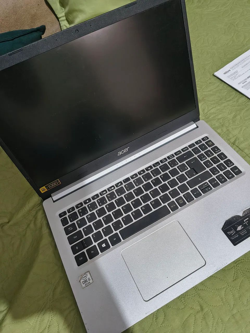 Notebook Acer Aspire 5 i5 10ª Geração - R$ 1.500