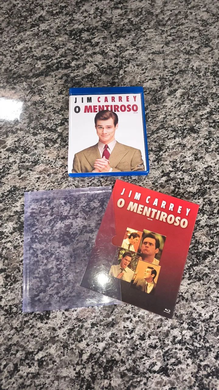 Blu-ray O Mentiroso Com Luva - Foto 2