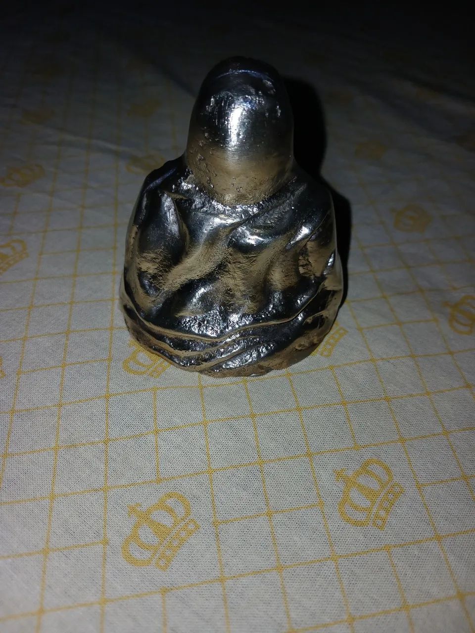 Buda de bronze antigo pequeno  - Foto 2