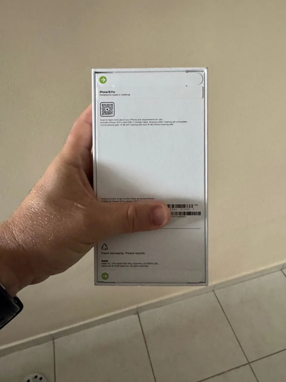 iPhone 18 pro 256GB Glacial  - Foto 2