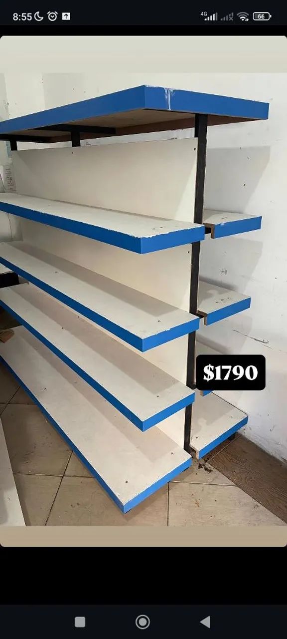 Prateleira para comercial 