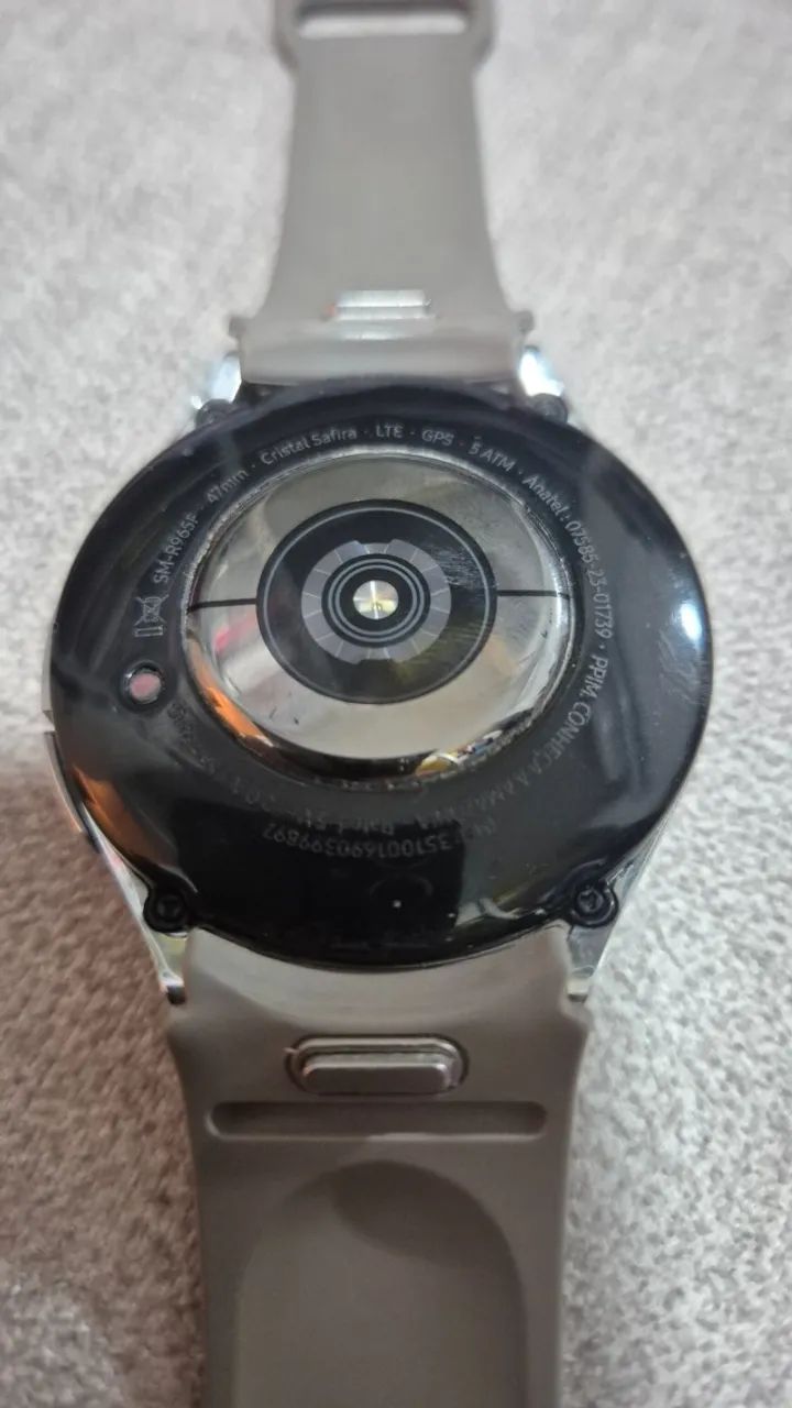 Samsung Galaxy Watch 6 Classic Lte 47mm Prata, Cinza (Usado) - Foto 6