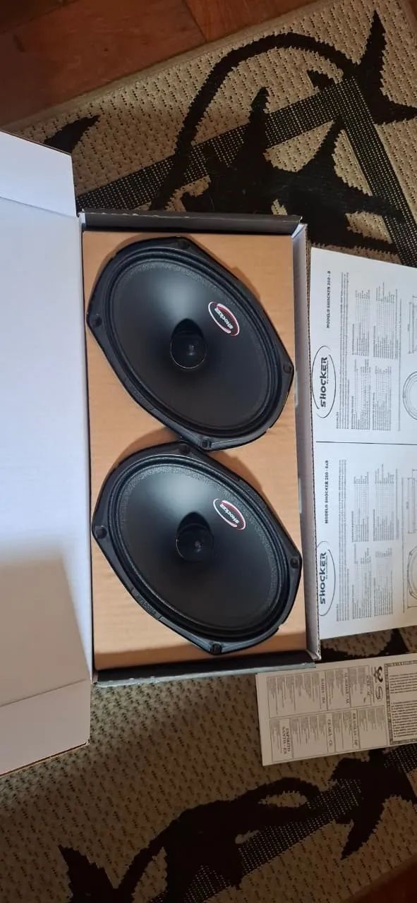 Par 6x9 shocker woofer black 260 rms  - Foto 2