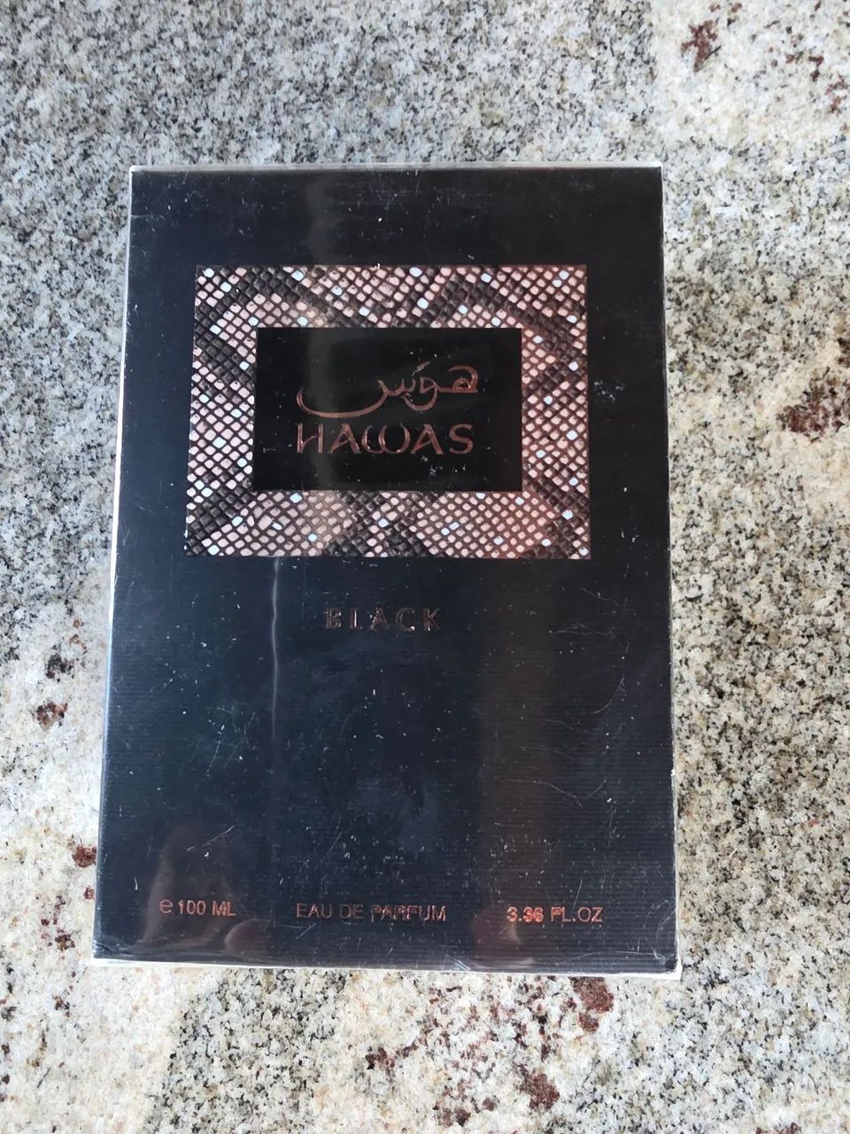 Perfume árabe hawas black