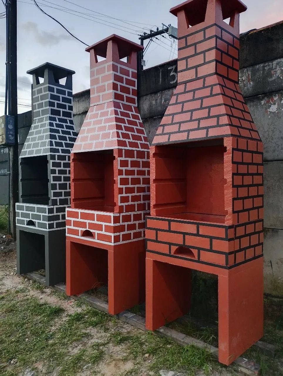 Churrasqueira pré moldada  - Foto 5