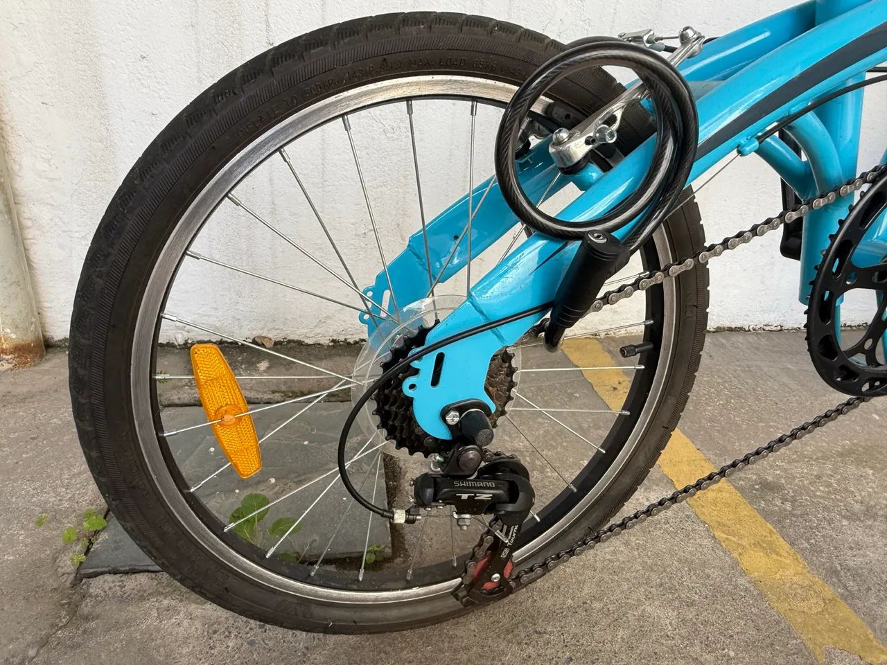 Bicicleta dobrável Novíssima - Foto 5