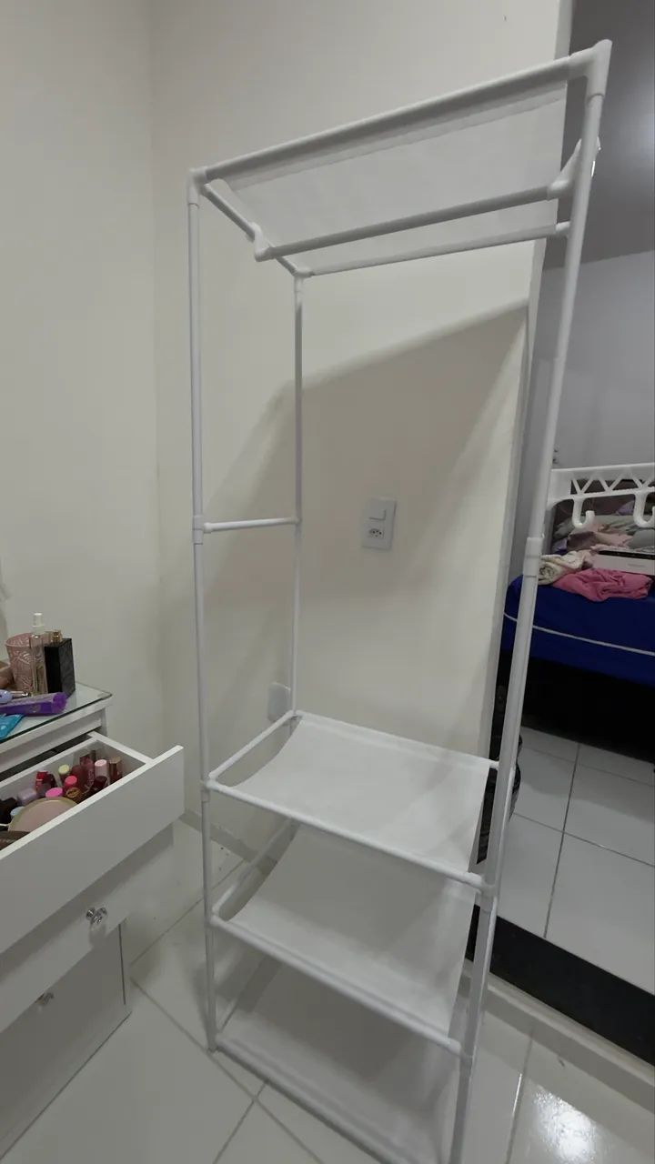 Guarda roupa retrátil portátil  - Foto 4