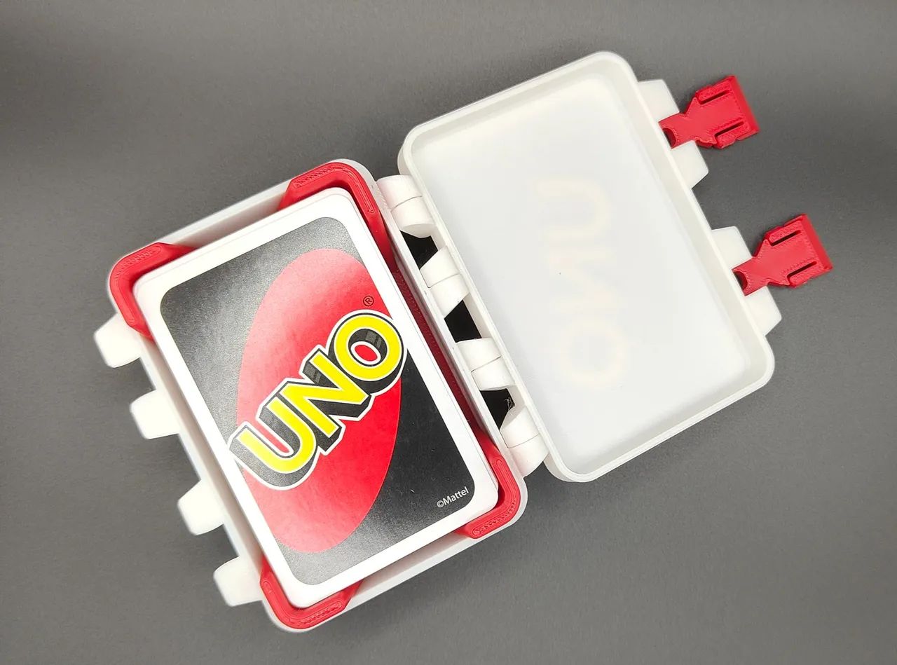 Caixa Case para Jogo Uno65580476488450123