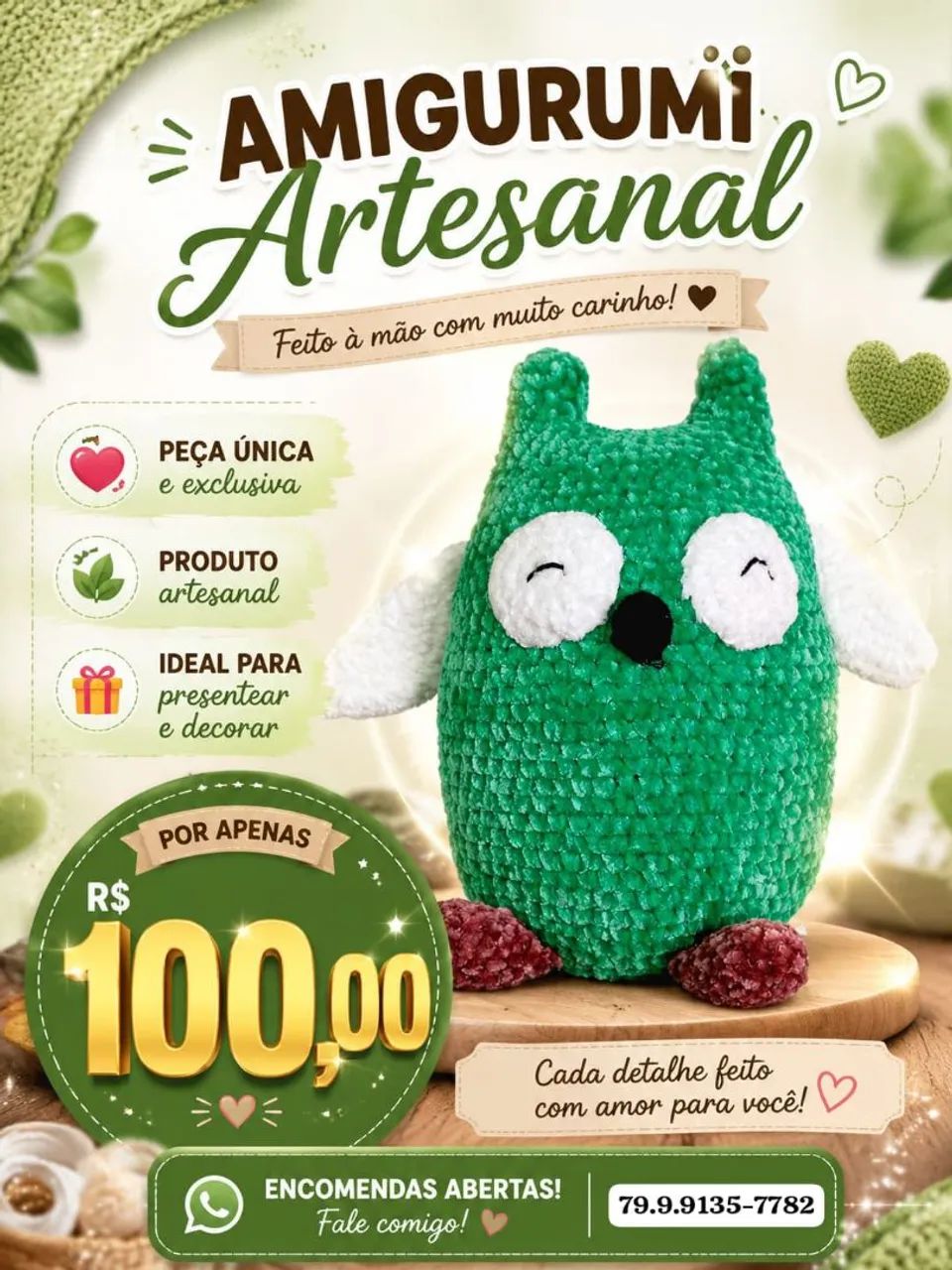 Coruja Brinquedo 