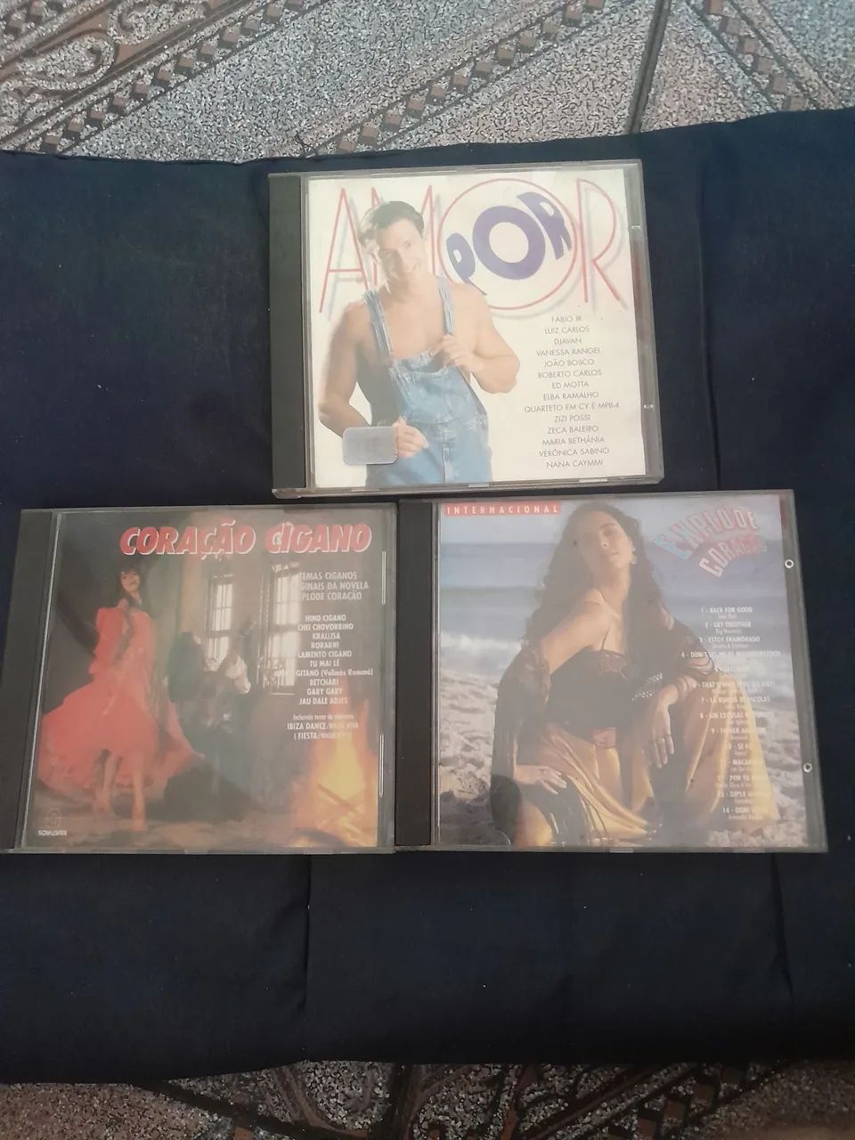 CDs Originais Trilhas de Novela e MPB Romântica - Explode Coração e Mais