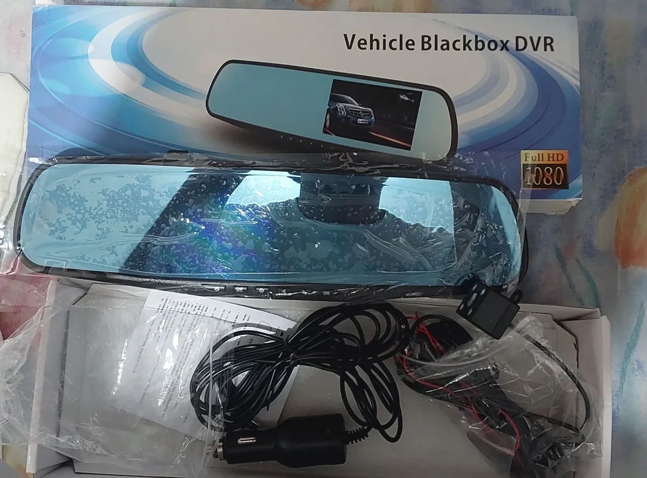 Camera Veicular Retrovisor  tela nova na caixa original 
