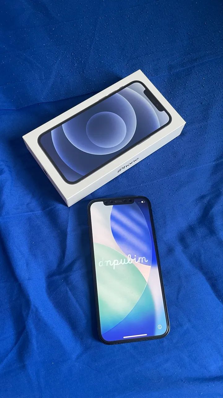 iPhone 12 64GB Completo - Muito Conservado + Caixa Original