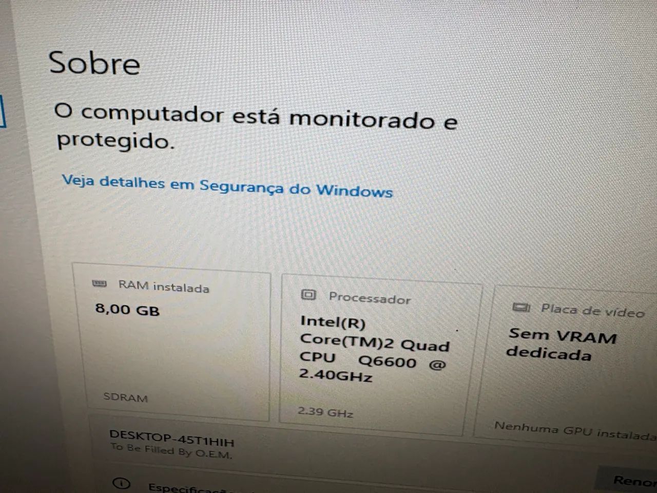Kit PC - Placa mãe + Processador + Memória RAM 8 GB - Foto 5