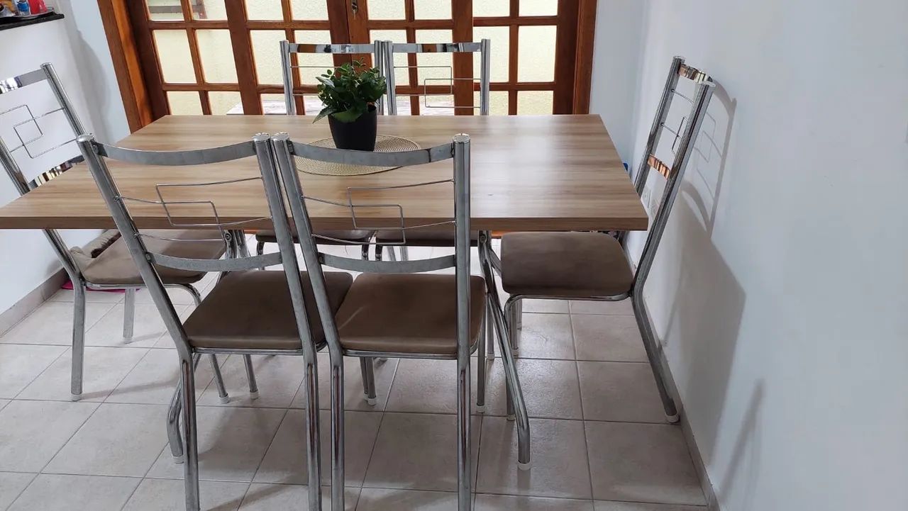 Conjunto Mesa + 6 Cadeiras  - Foto 4