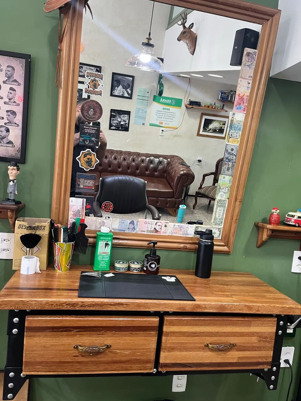 Bancada Retrô para barbearia - Foto 4