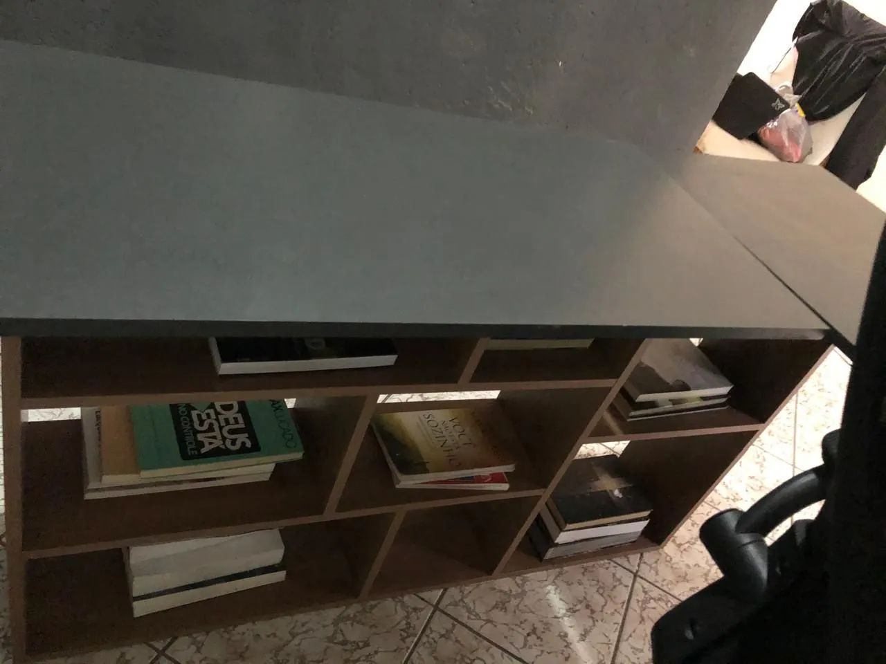 Mesa de Escritório + Cadeira - Home Office - Foto 4