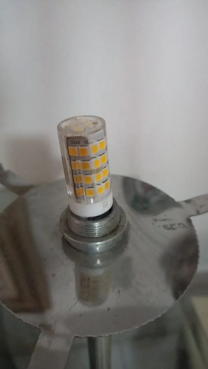 Abajur prateado - Foto 3