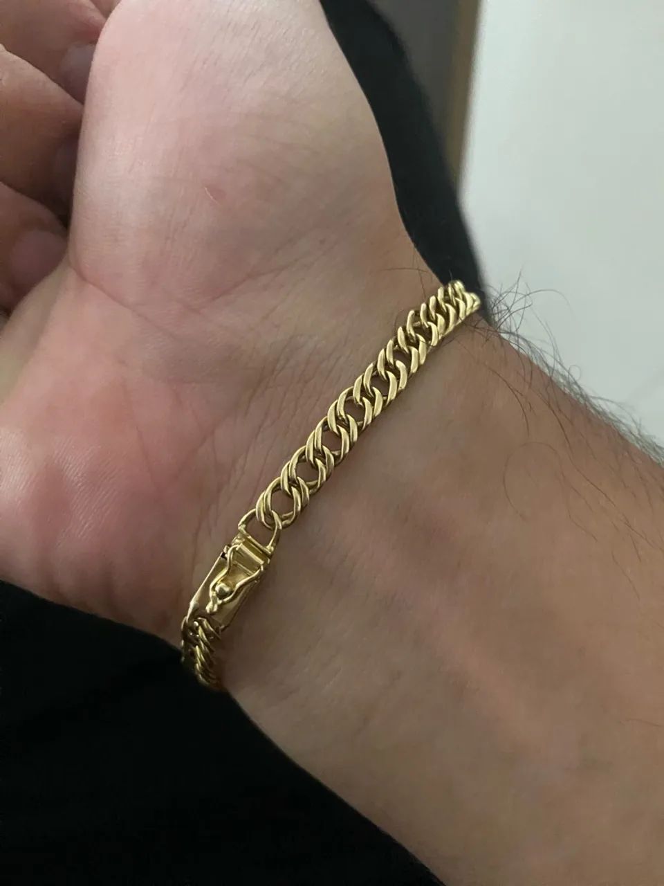 Pulseira ouro 18k - grumet dupla  - Foto 4