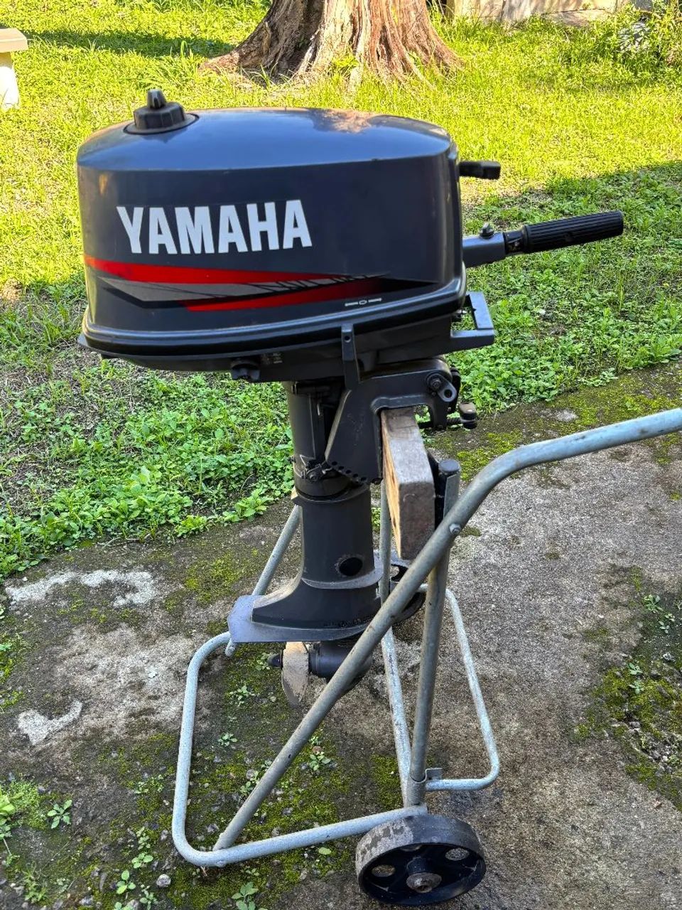 Motor de popa Yamaha 4 hp - Foto 3