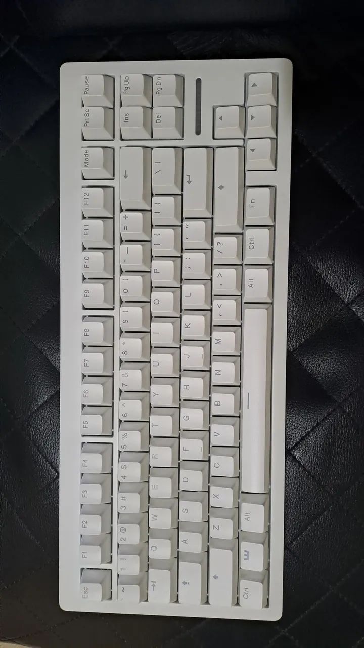 Teclado Wooting 80HE Zinco Branco + Travel Case Completo  - Foto 2