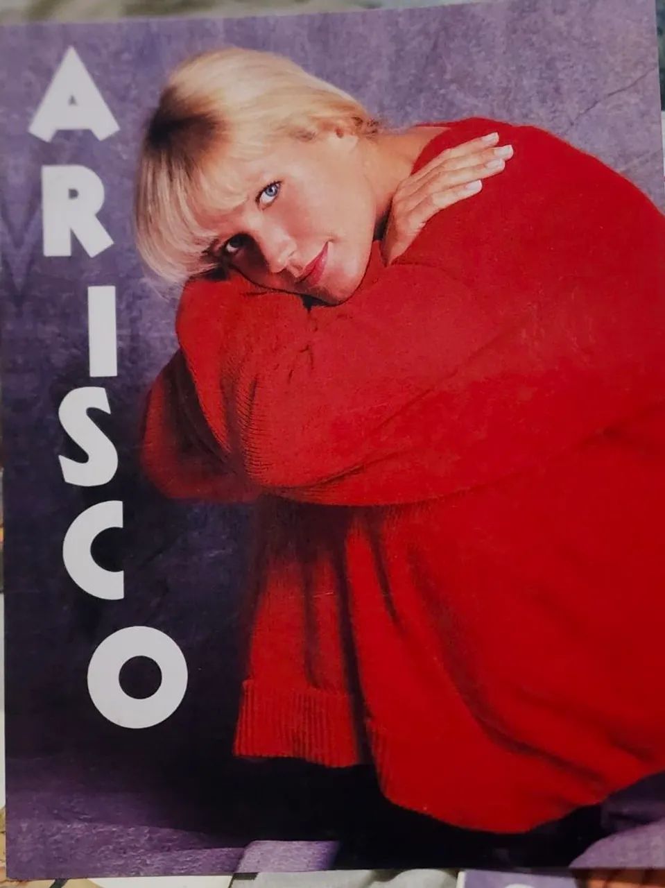 Postal da Xuxa Arisco 