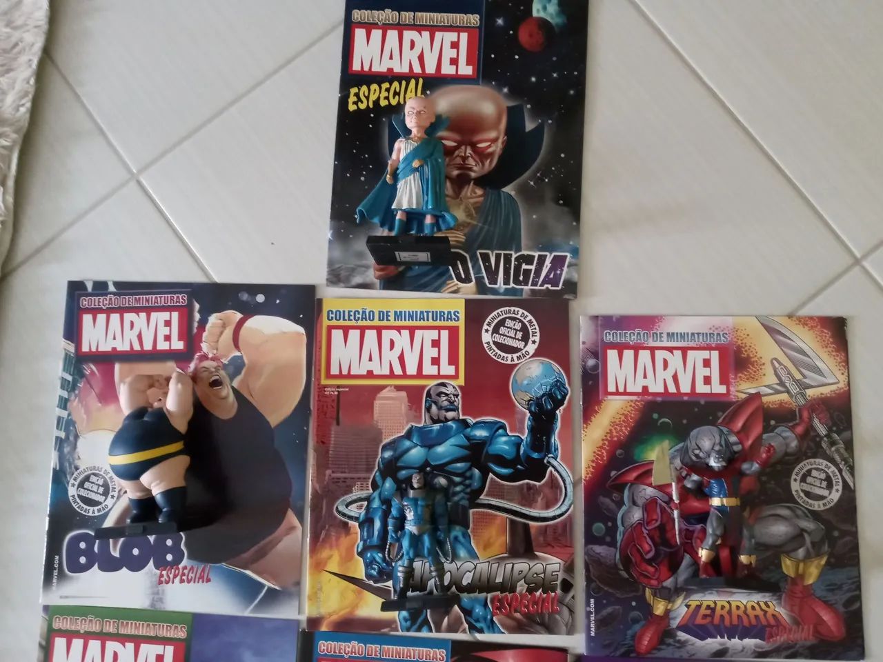 10 miniaturas de bonecos especiais da marvel da coleçao eaglemoss - Foto 4