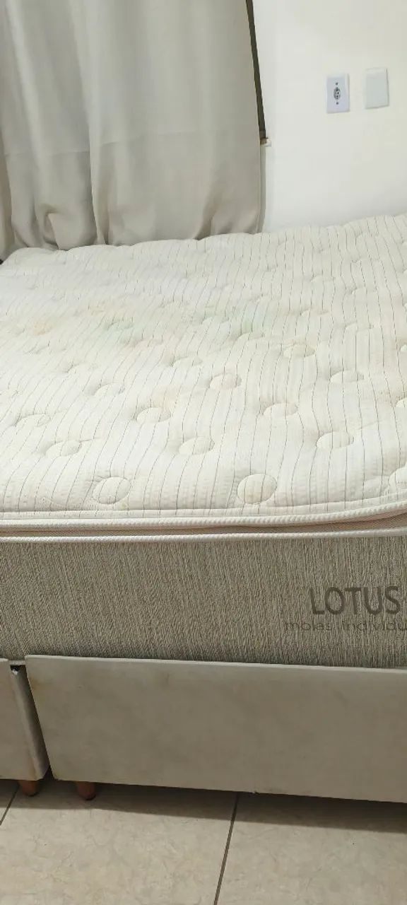 Cama box Queen  com colchão  - Foto 2