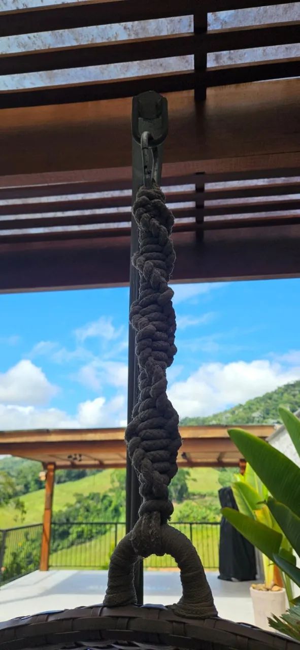 Cadeira Balanço Ninho Suspenso - Foto 4