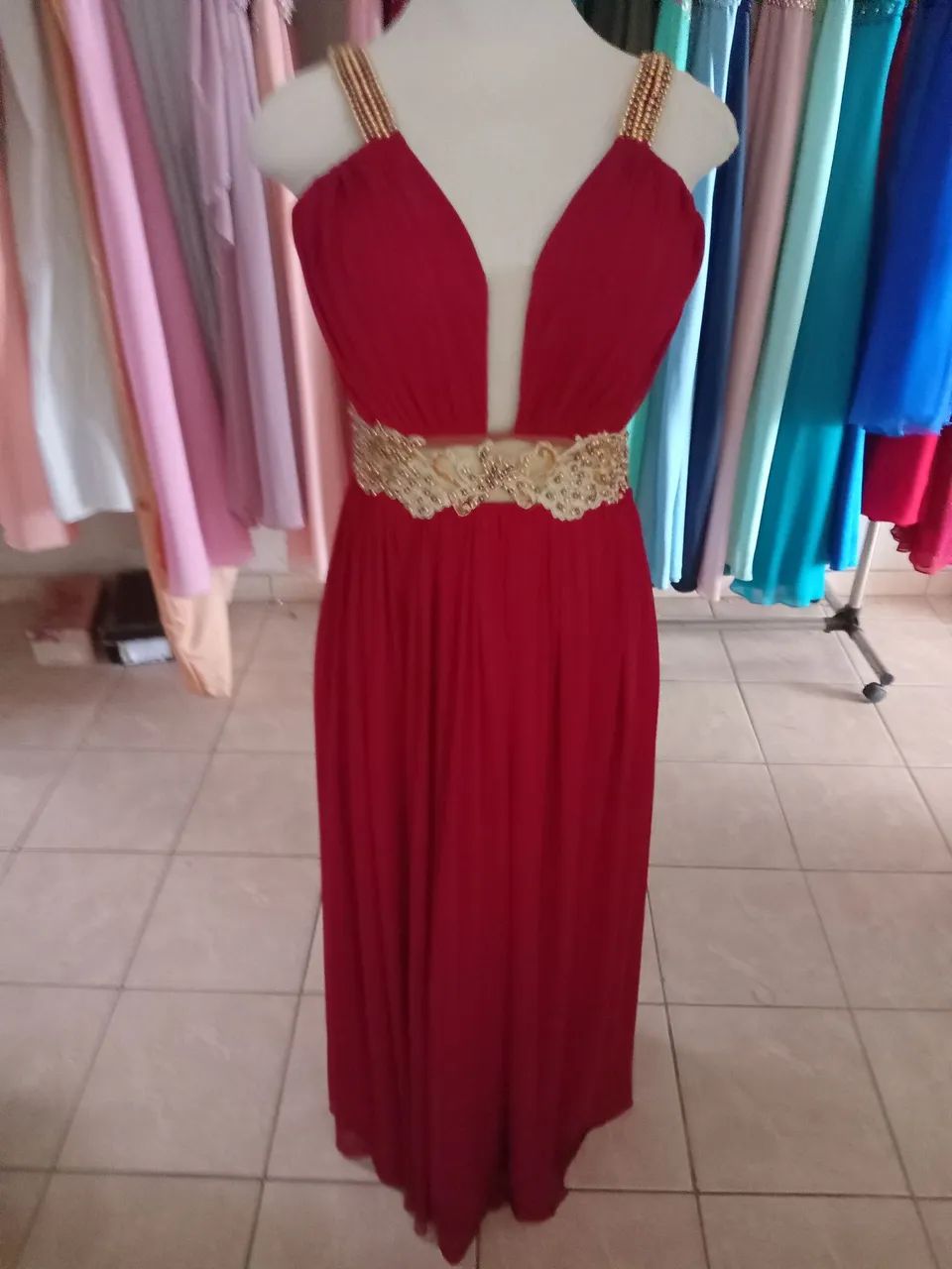 Vestido massala  n 40 de microtule - Foto 2