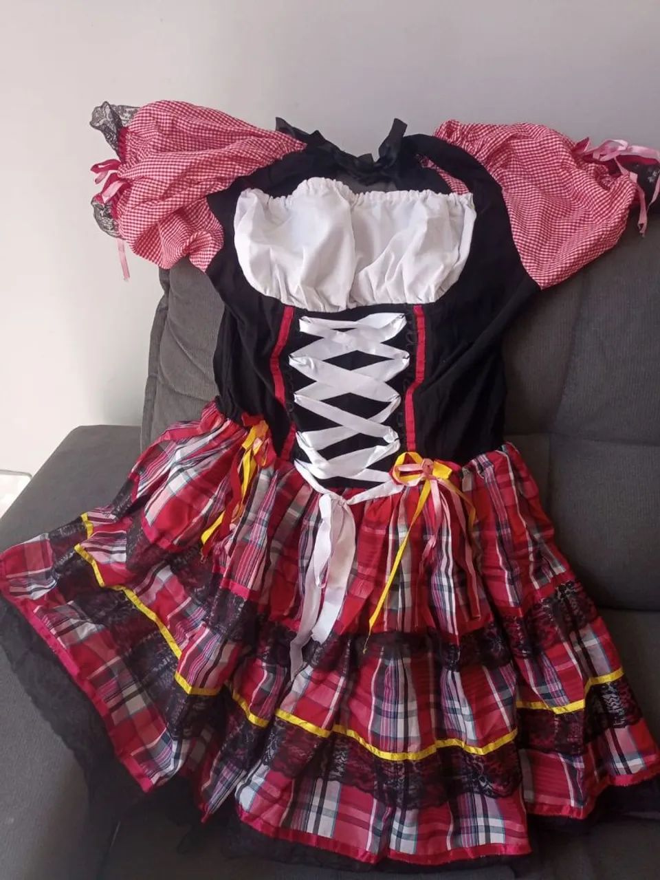 VESTIDO DE QUADRILHA 