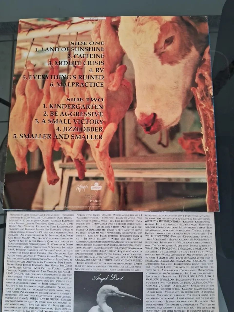 Capa LP original Faith No More. - Foto 5