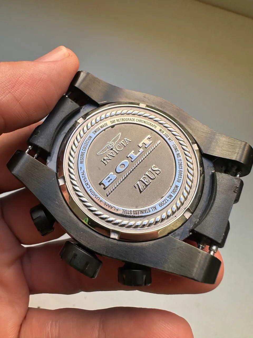 Relógio Invicta Bolt Zeus Reserve Swiss Made Original Ref. 17299 - Foto 4