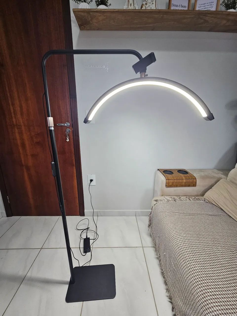 Ring light meia lua  - Foto 4
