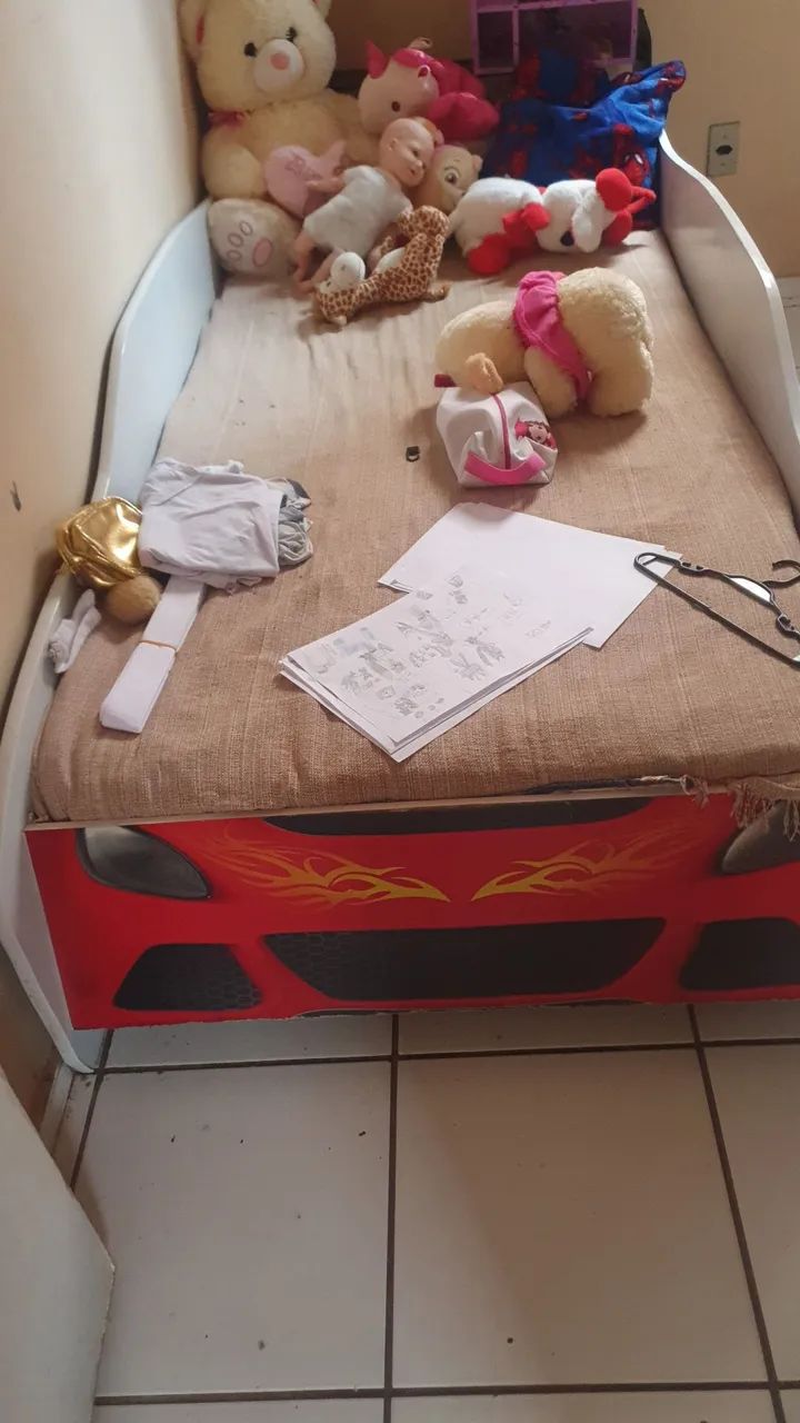 Cama infantil  com colchão  - Foto 2