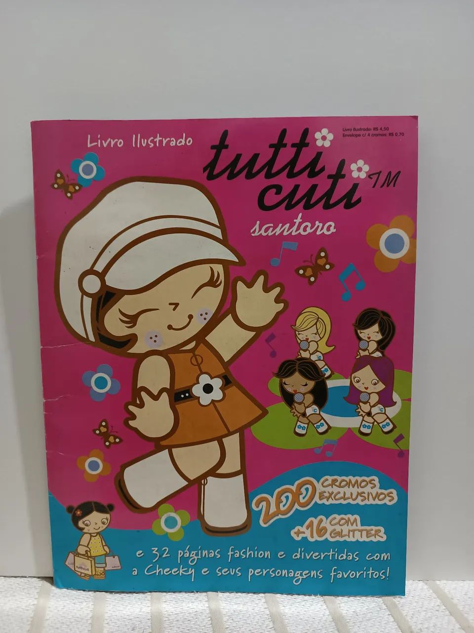 Álbum de figurinhas 