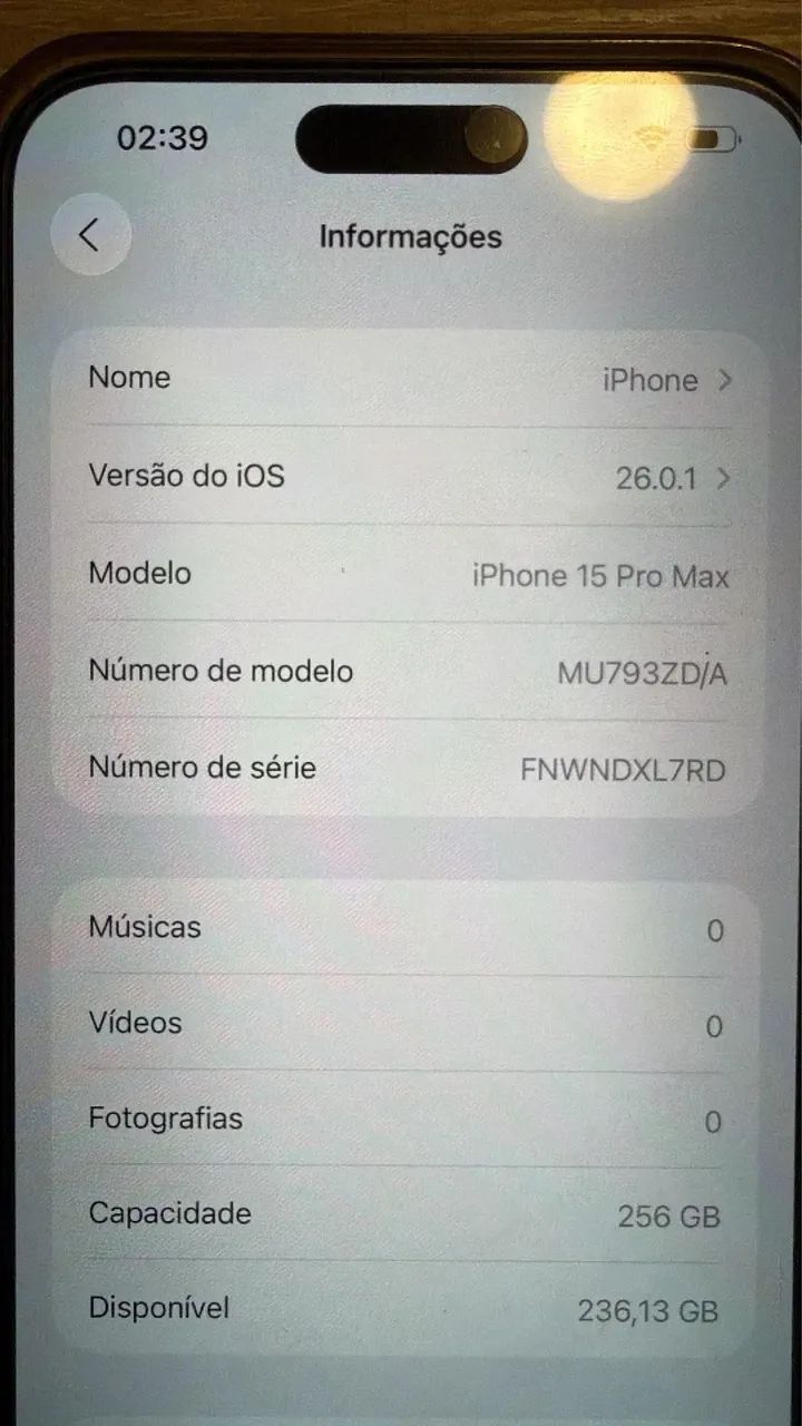 IPhone 15 Pro Max 256GB - Foto 5