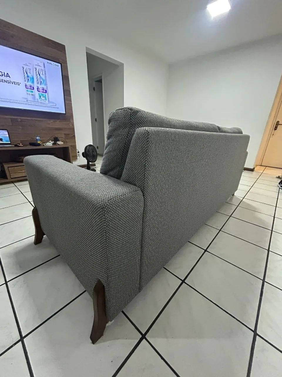 Sofá Herval 3 lugares 220cmx90cm conservadíssimo! - Foto 4