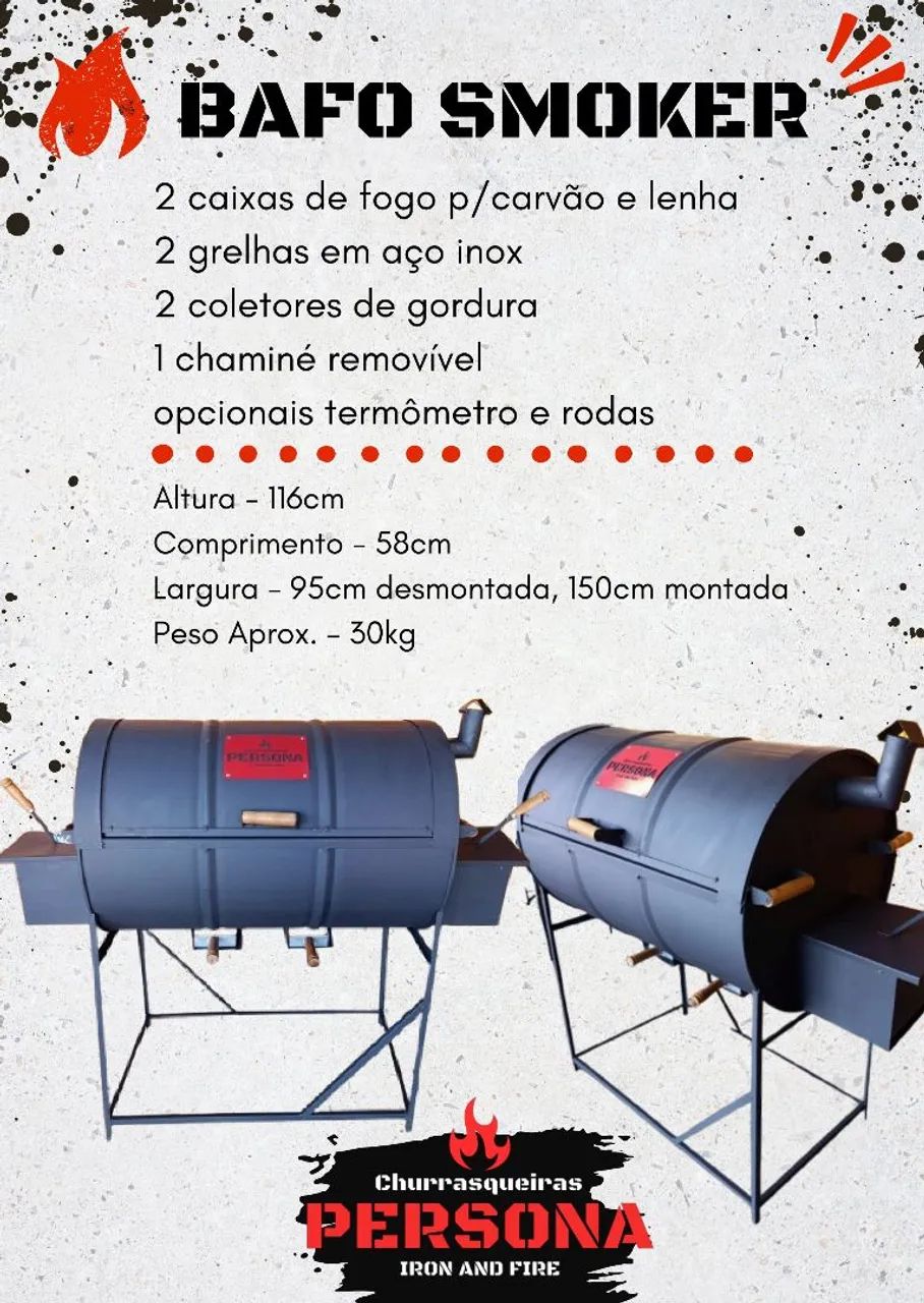 Churrasqueira Persona direto da fábrica. 