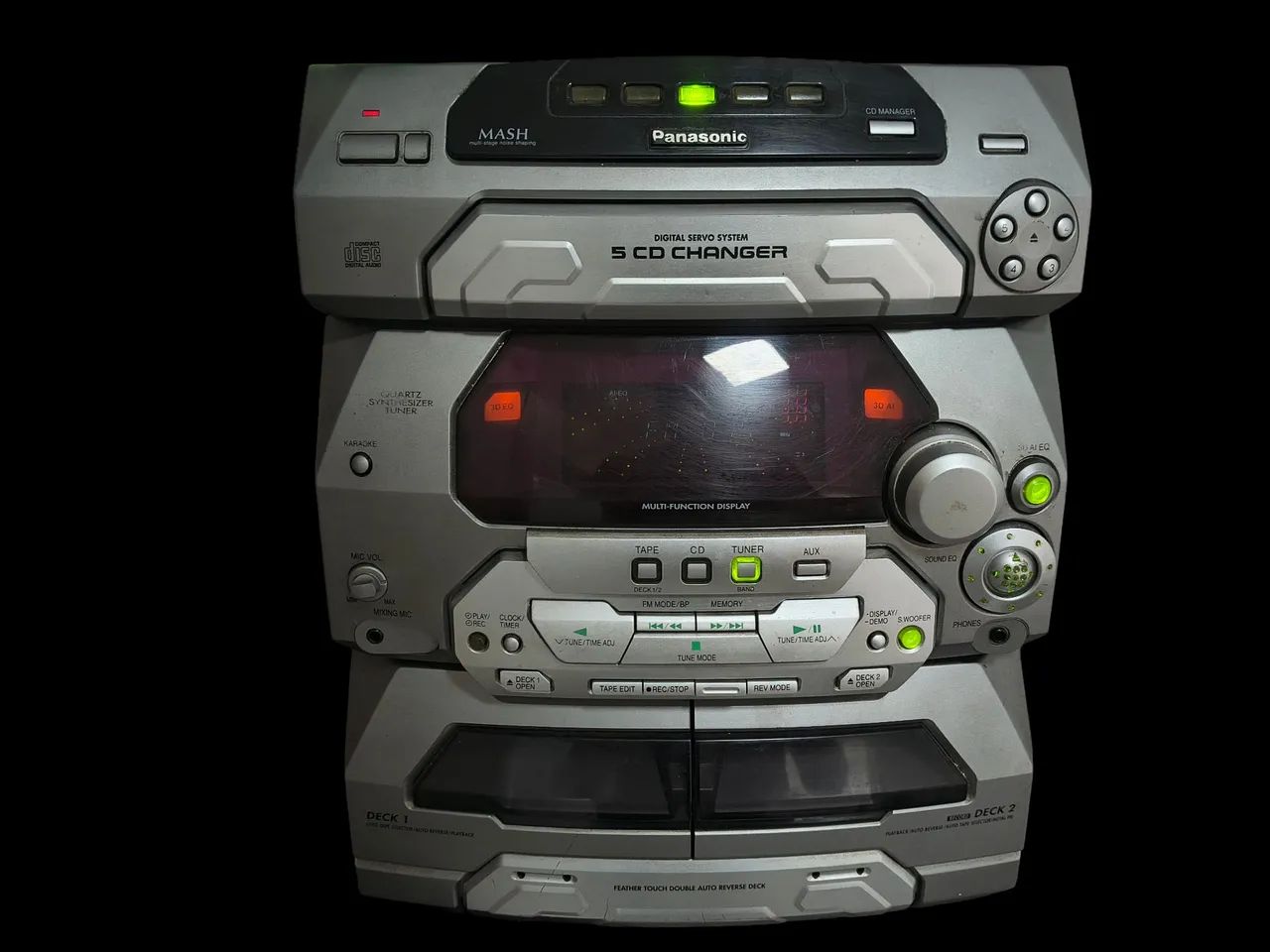 Mini system Panasonic*ler descrição*