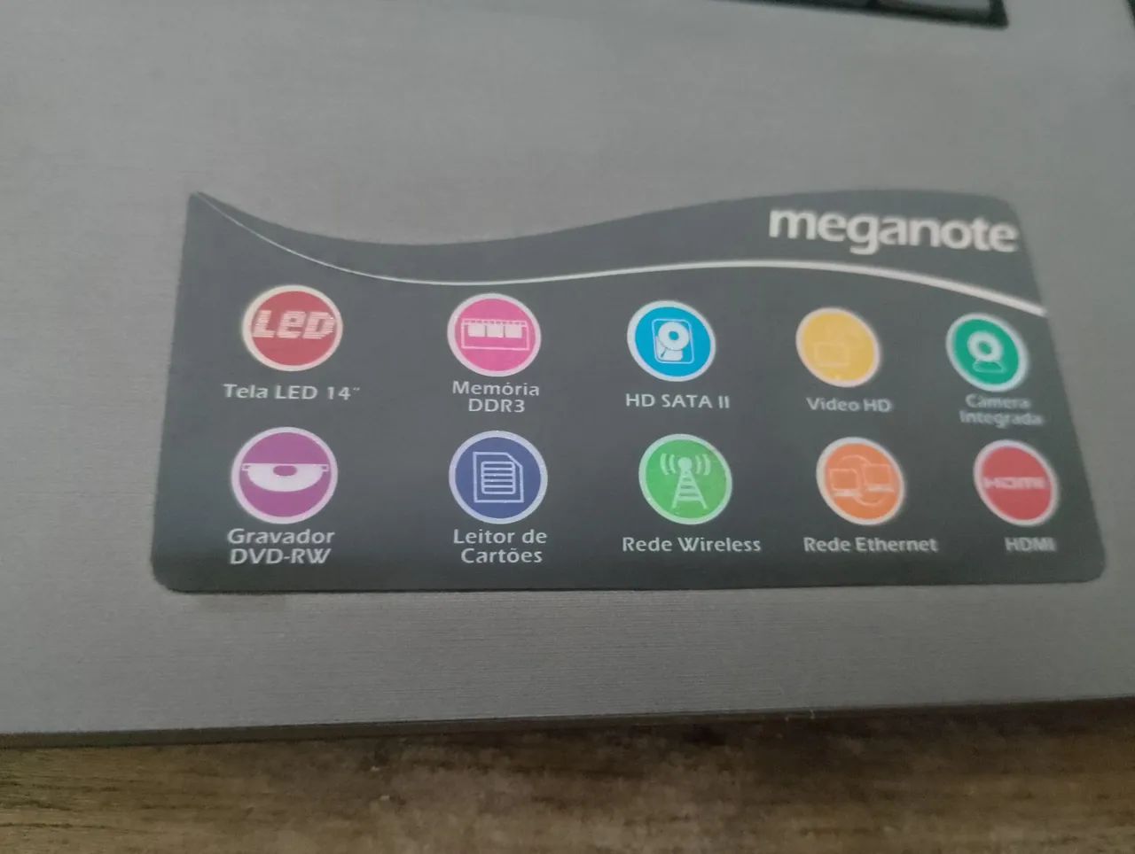 Notebook MEGAWARE - i5 | 4GB RAM | 466GB + kit teclado e mouse - Foto 5