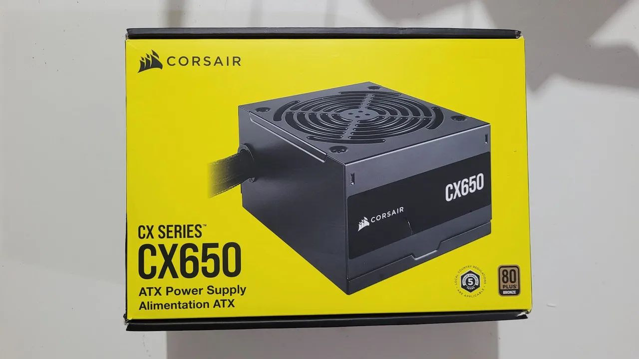Fonte Corsair 650W - Foto 3