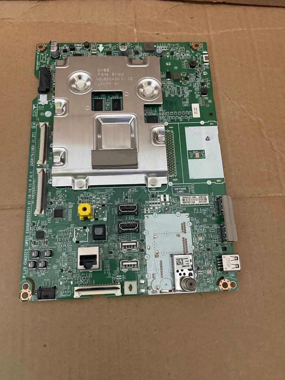 placa principal  Smart TV LG de 55 polegadas 4K ( usada )