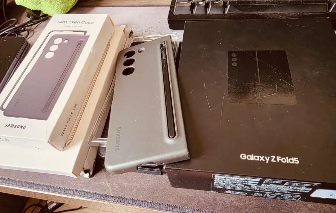 SAMSUNG ZFOLD 5 512 GIGAS NA CAIXA  - Foto 2