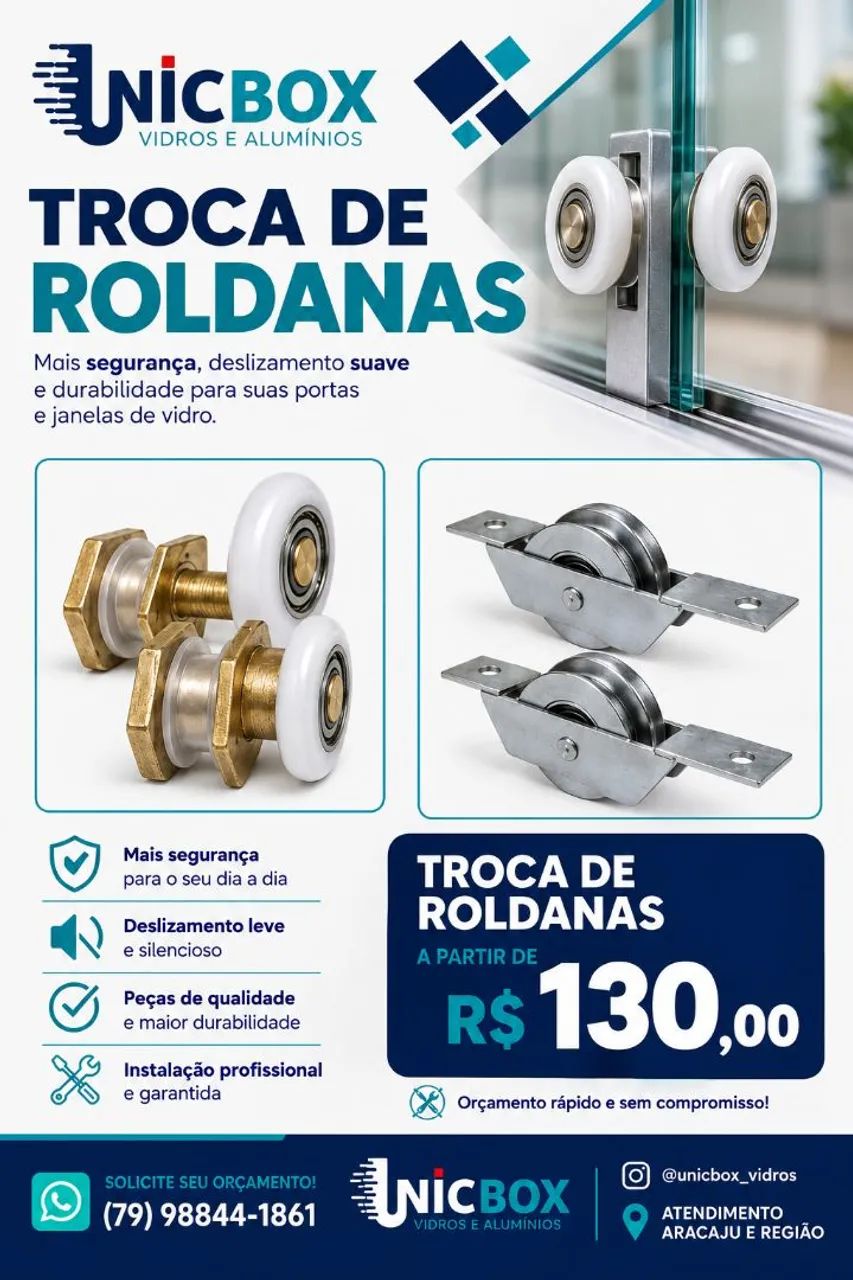 Troca de roldanas 