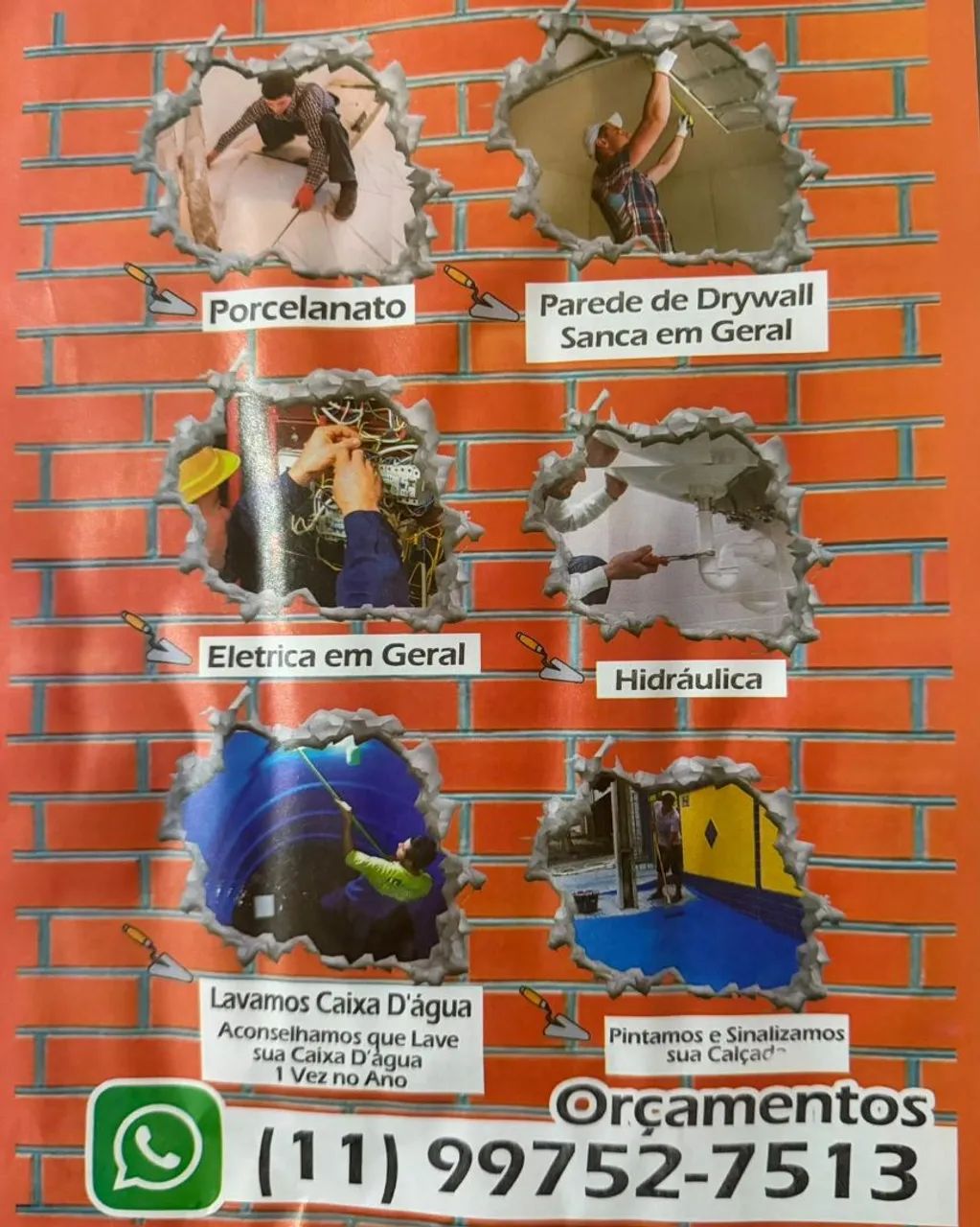 Carlos pintura e construções