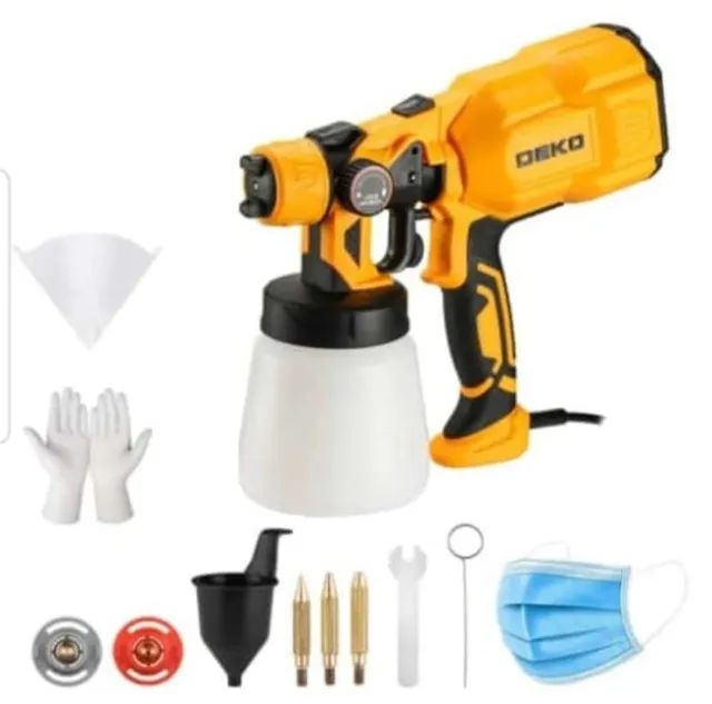 Pistola De Pintura E Pulverizador Deko 550w